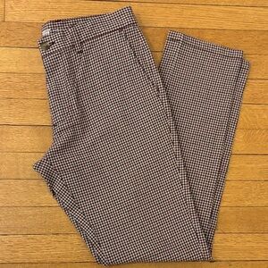 Men's Checkered Pants - Red White & Blue
